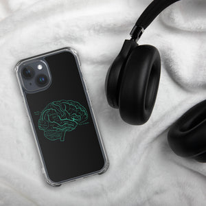 Anatomy Of The Brain Clear Case for iPhone® - MedTheories