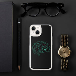 Anatomy Of The Brain Clear Case for iPhone® - MedTheories