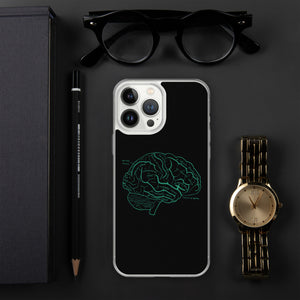 Anatomy Of The Brain Clear Case for iPhone® - MedTheories