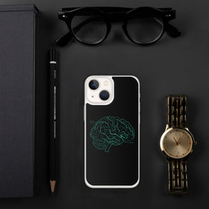 Anatomy Of The Brain Clear Case for iPhone® - MedTheories