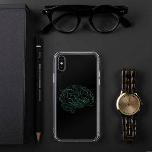 Anatomy Of The Brain Clear Case for iPhone® - MedTheories