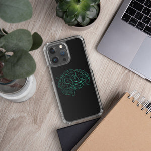 Anatomy Of The Brain Clear Case for iPhone® - MedTheories