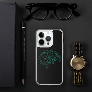 Anatomy Of The Brain Clear Case for iPhone® - MedTheories