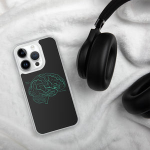 Anatomy Of The Brain Clear Case for iPhone® - MedTheories