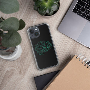 Anatomy Of The Brain Clear Case for iPhone® - MedTheories