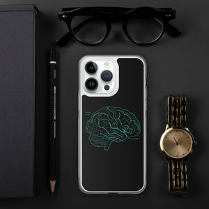 Anatomy Of The Brain Clear Case for iPhone® - MedTheories