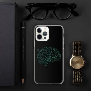 Anatomy Of The Brain Clear Case for iPhone® - MedTheories