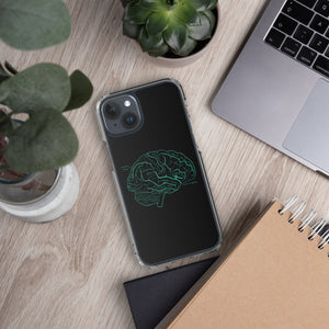 Anatomy Of The Brain Clear Case for iPhone® - MedTheories