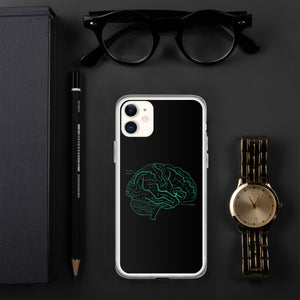 Anatomy Of The Brain Clear Case for iPhone® - MedTheories