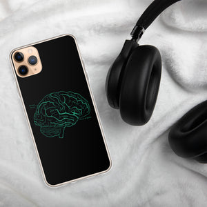 Anatomy Of The Brain Clear Case for iPhone® - MedTheories