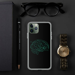 Anatomy Of The Brain Clear Case for iPhone® - MedTheories