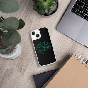 Anatomy Of The Brain Clear Case for iPhone® - MedTheories