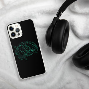 Anatomy Of The Brain Clear Case for iPhone® - MedTheories