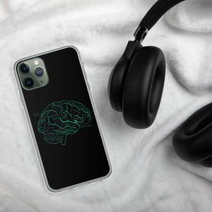 Anatomy Of The Brain Clear Case for iPhone® - MedTheories