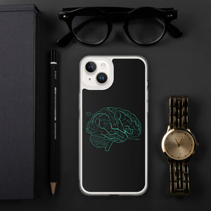 Anatomy Of The Brain Clear Case for iPhone® - MedTheories