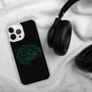 Anatomy Of The Brain Clear Case for iPhone® - MedTheories