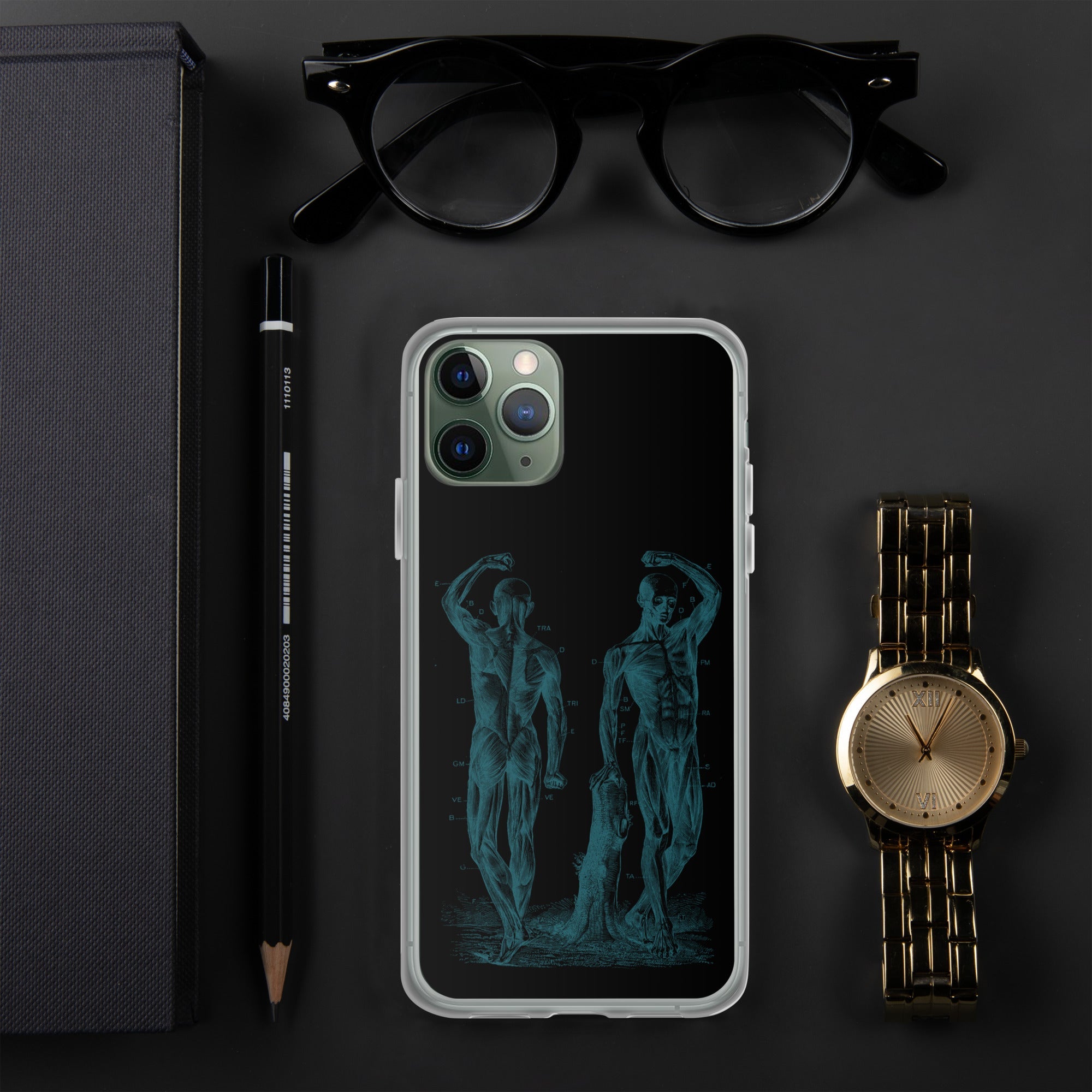 Anatomy On Display Clear Case for iPhone® - MedTheories