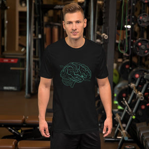 Brain Anatomy Unisex t-shirt - MedTheories