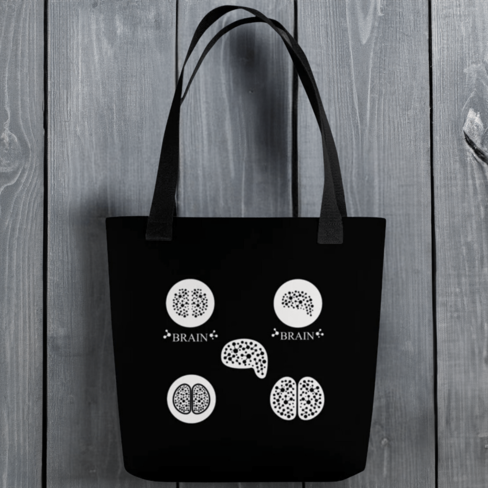 Brain Graphic Tote Bag - MedTheories