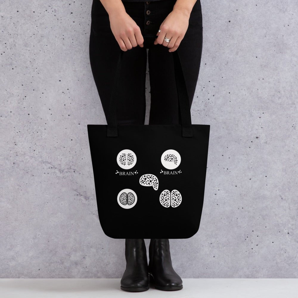 Brain Graphic Tote Bag - MedTheories