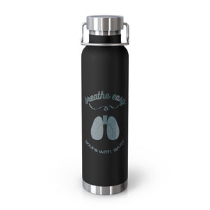 Breathe Easy Copper Vacuum Insulated Bottle, 22-oz - MedTheories