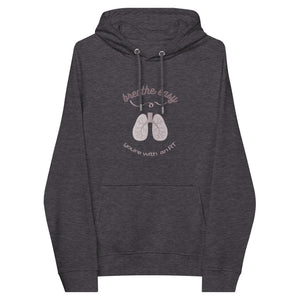 Breathe Easy Unisex Eco Raglan Hoodie - MedTheories