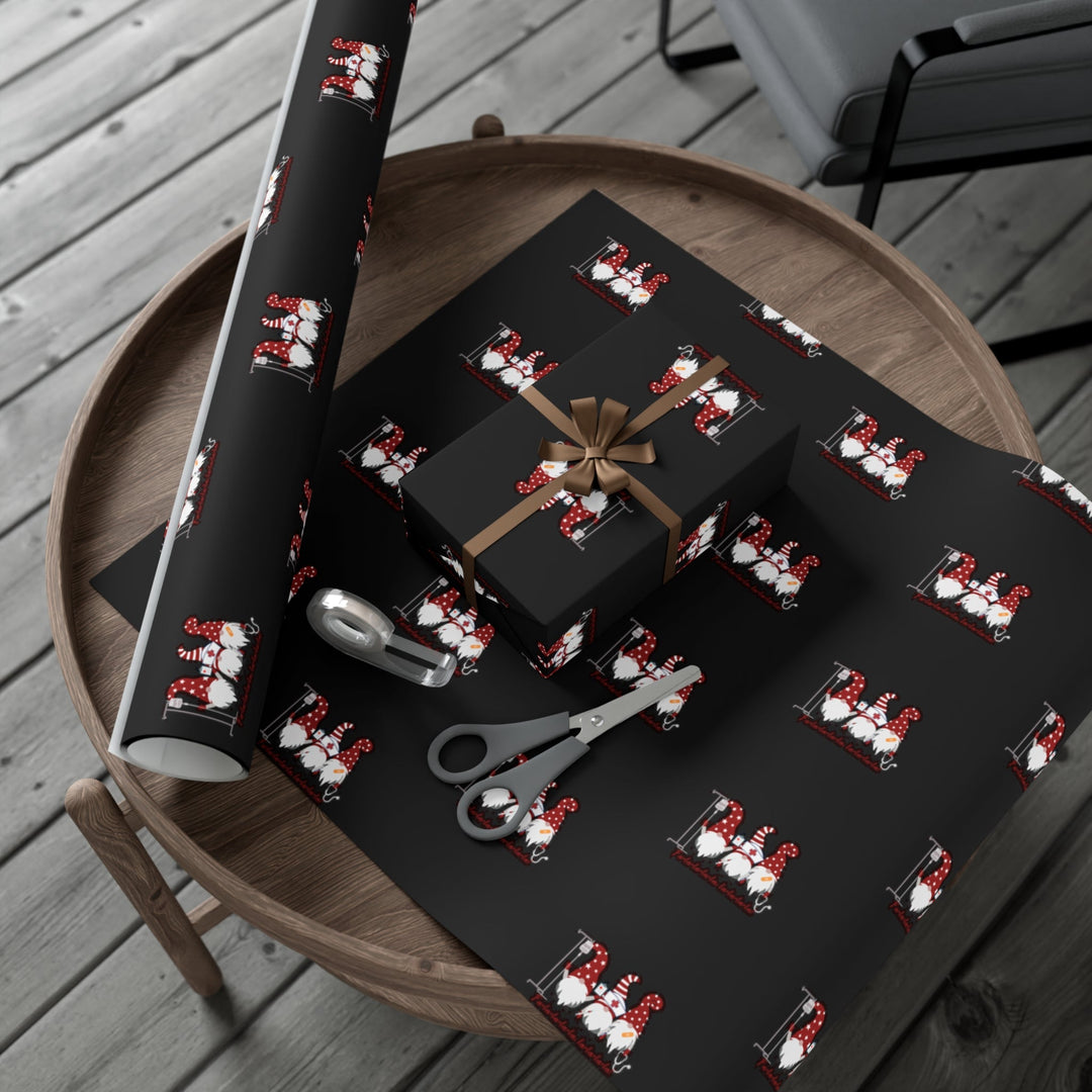 Christmas Gnome Gift Wrap Papers - MedTheories