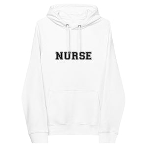 College Nurse Unisex Eco Raglan Hoodie - MedTheories