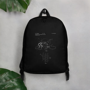 Defibrillator Medical Patent Minimalist Backpack - MedTheories