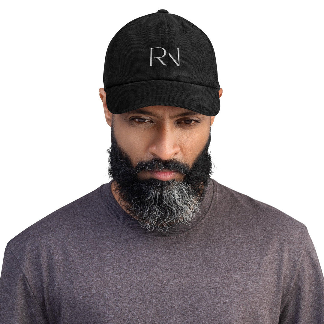 Embroidered RN Corduroy hat - MedTheories
