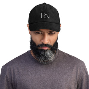 Embroidered RN Corduroy hat - MedTheories