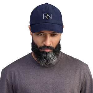 Embroidered RN Corduroy hat - MedTheories