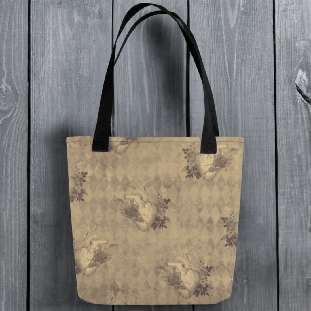 Gothic Heart Tote Bag - MedTheories
