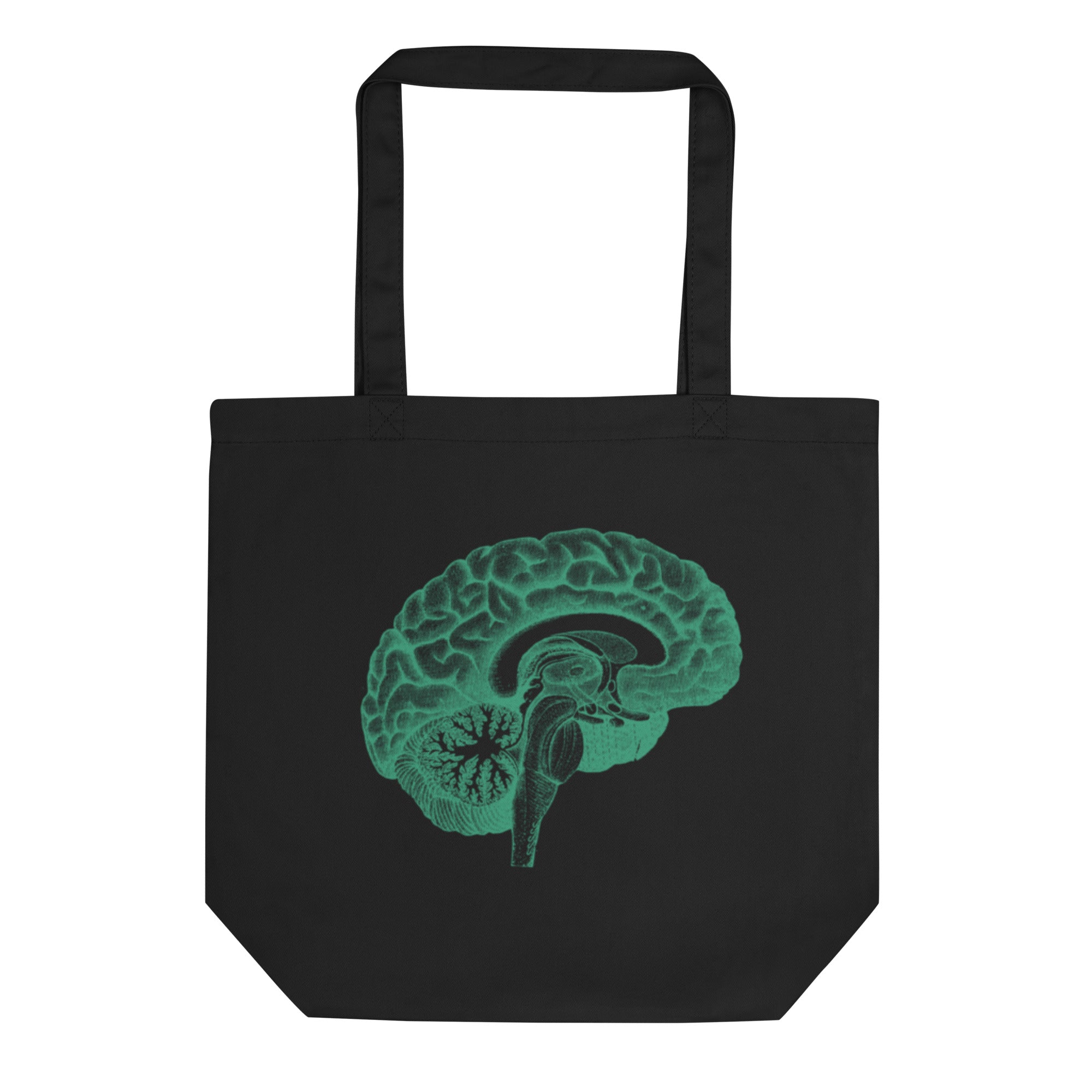 Green Brain Eco Tote Bag - MedTheories