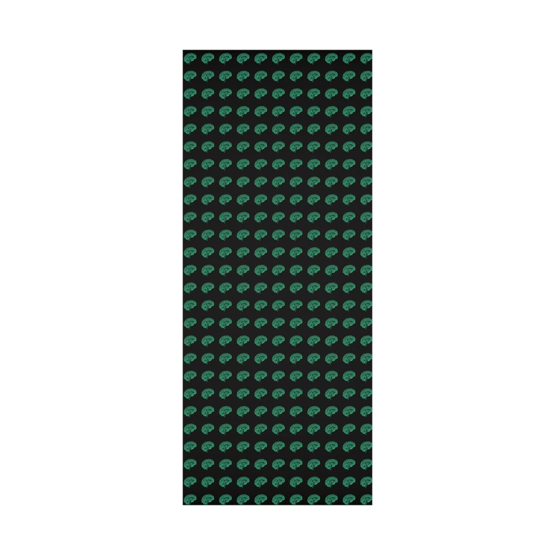 Green Brain Gift Wrap Papers - MedTheories