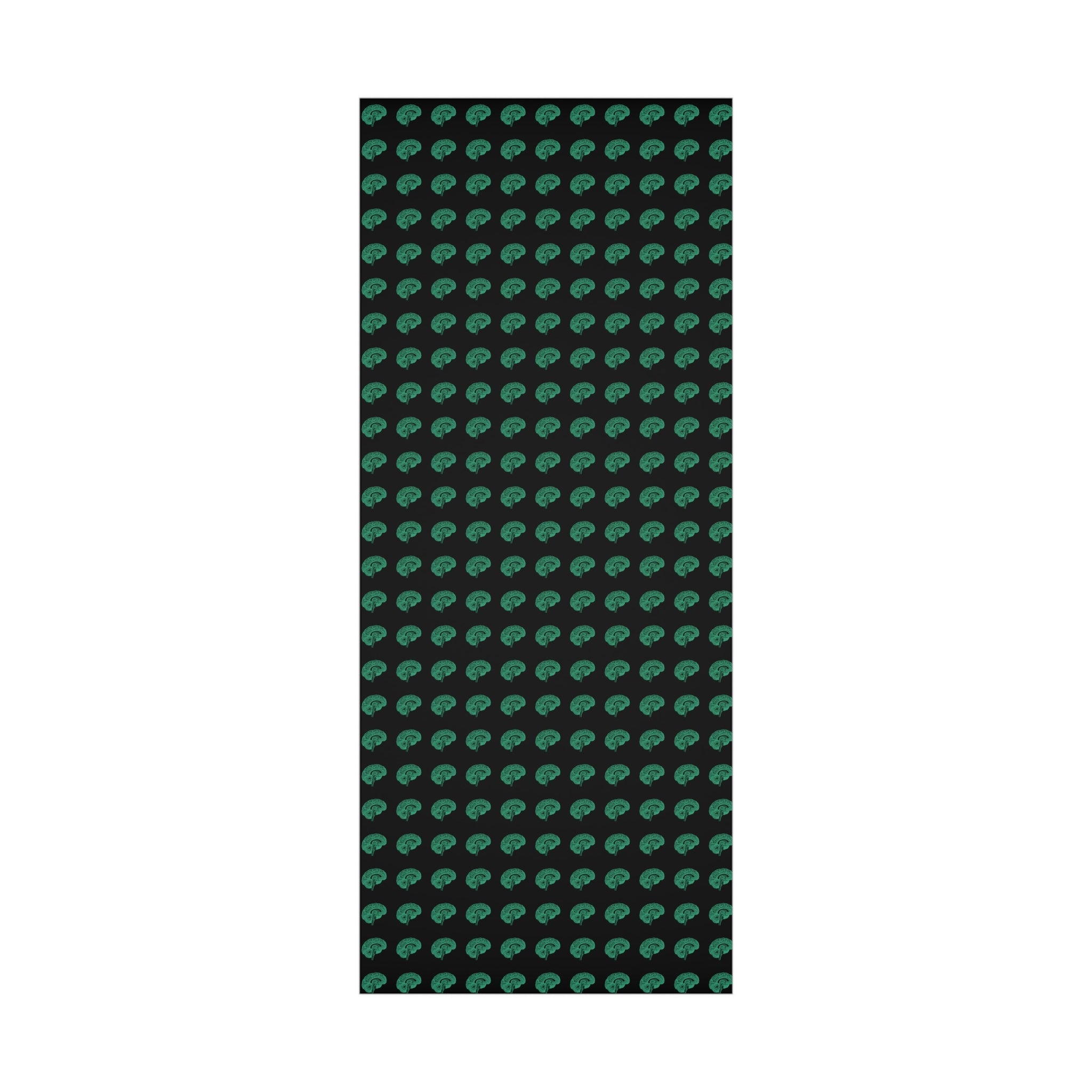 Green Brain Gift Wrap Papers - MedTheories