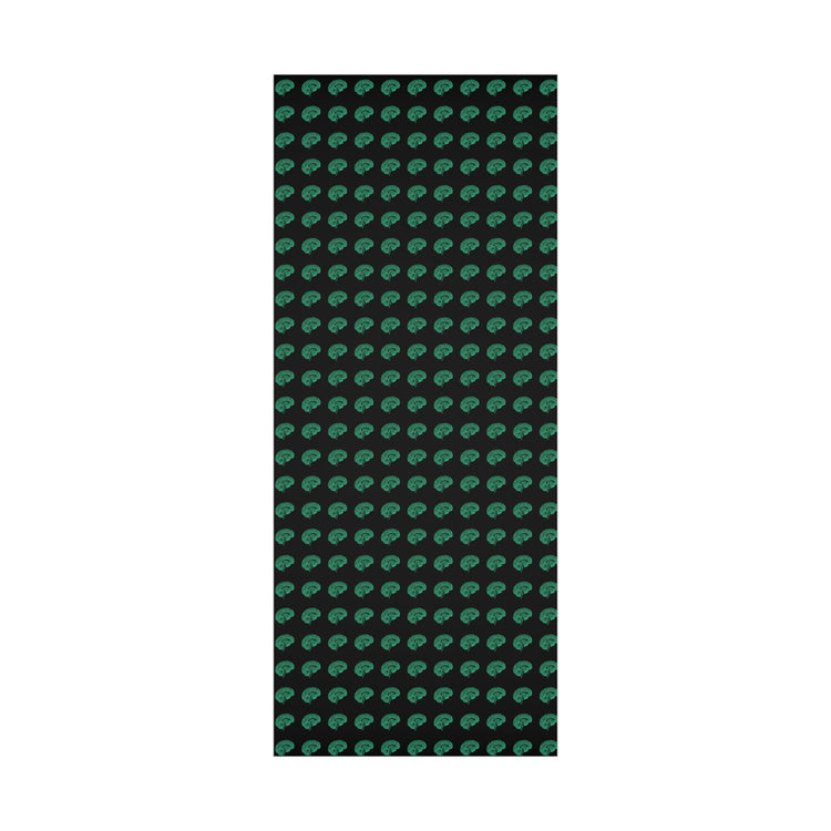 Green Brain Gift Wrap Papers - MedTheories