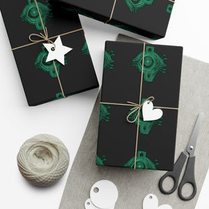 Green Eye Gift Wrap Papers - MedTheories