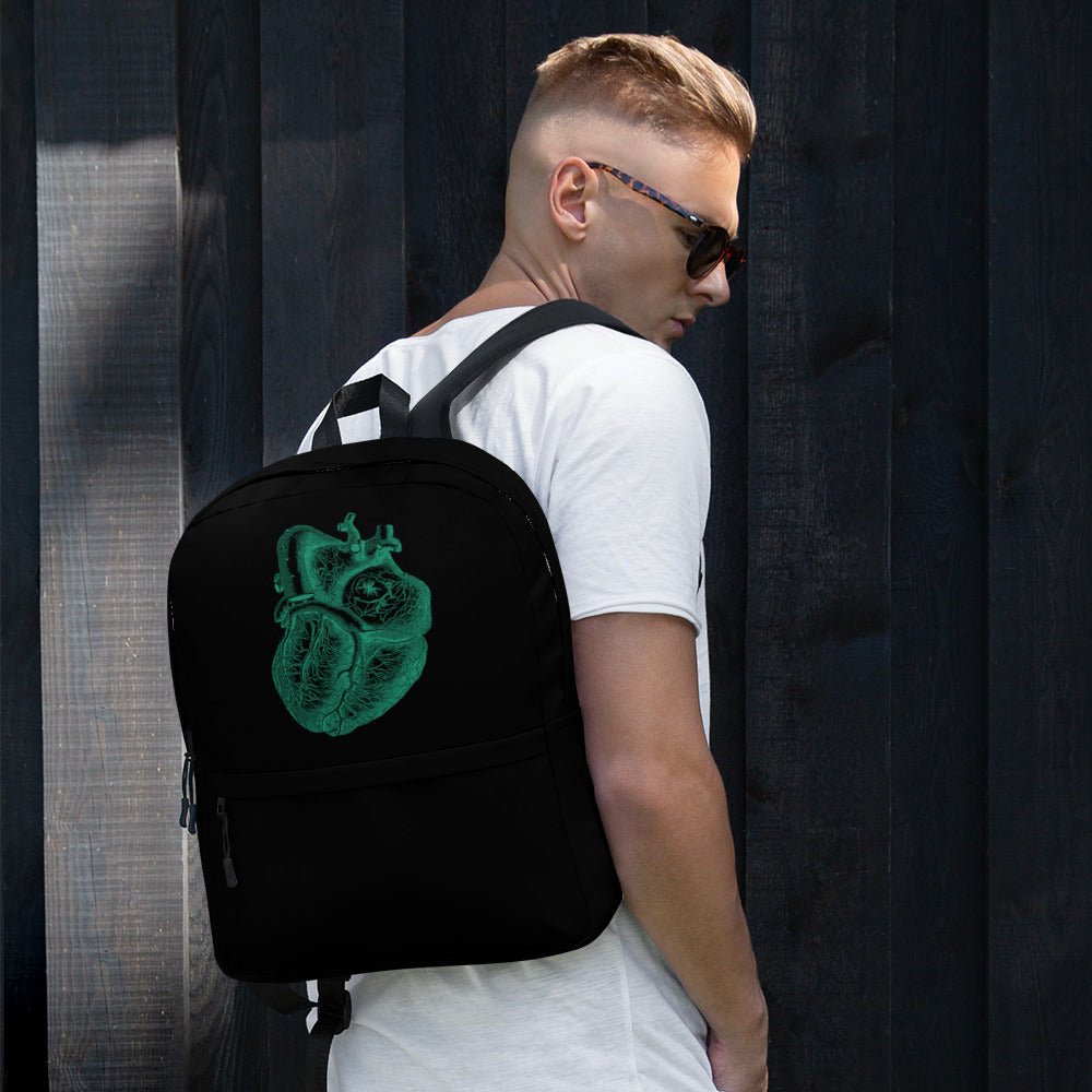 Green Heart Backpack - MedTheories