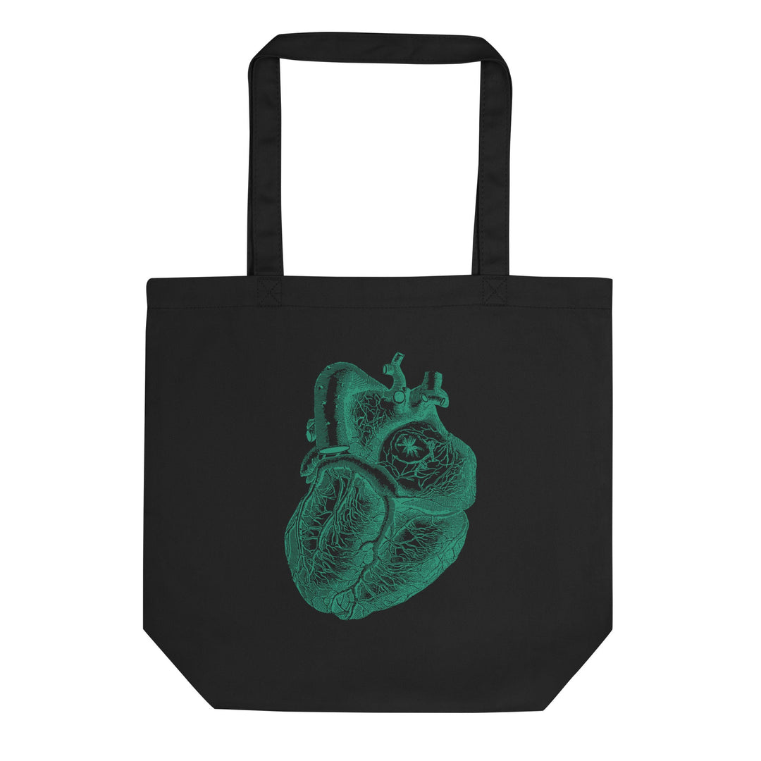 Green Heart Eco Tote Bag - MedTheories