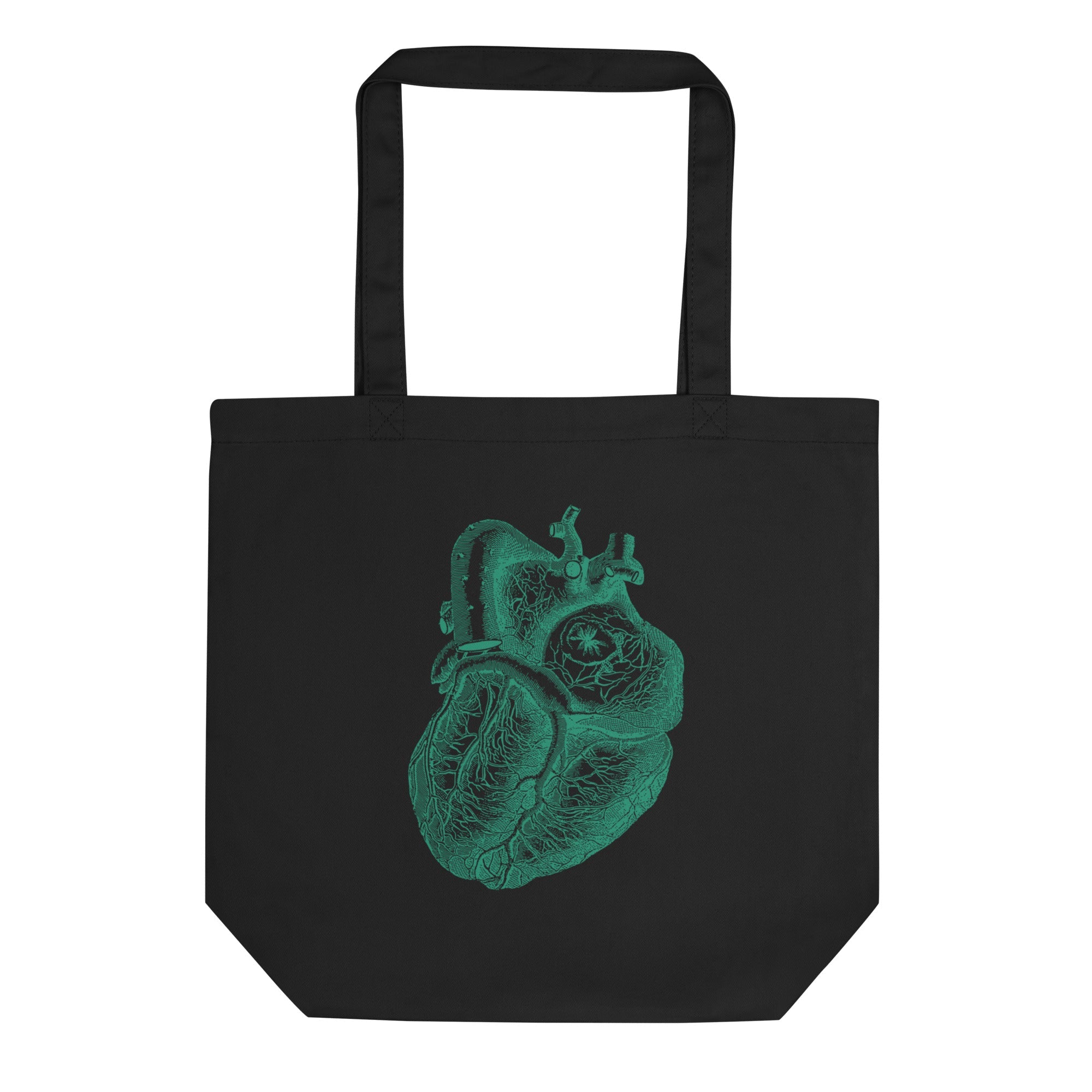 Green Heart Eco Tote Bag - MedTheories