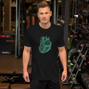 Green Heart Unisex T-Shirt - MedTheories