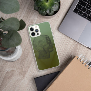 Green Man Clear Case for iPhone® - MedTheories