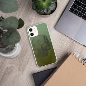 Green Man Clear Case for iPhone® - MedTheories