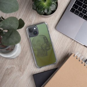 Green Man Clear Case for iPhone® - MedTheories