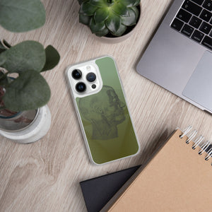 Green Man Clear Case for iPhone® - MedTheories