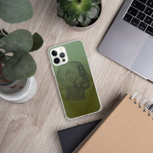 Green Man Clear Case for iPhone® - MedTheories