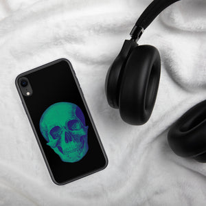 Green Skull Clear Case for iPhone® - MedTheories