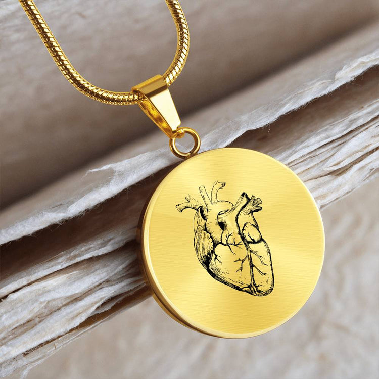 Heart Icon Necklace - MedTheories