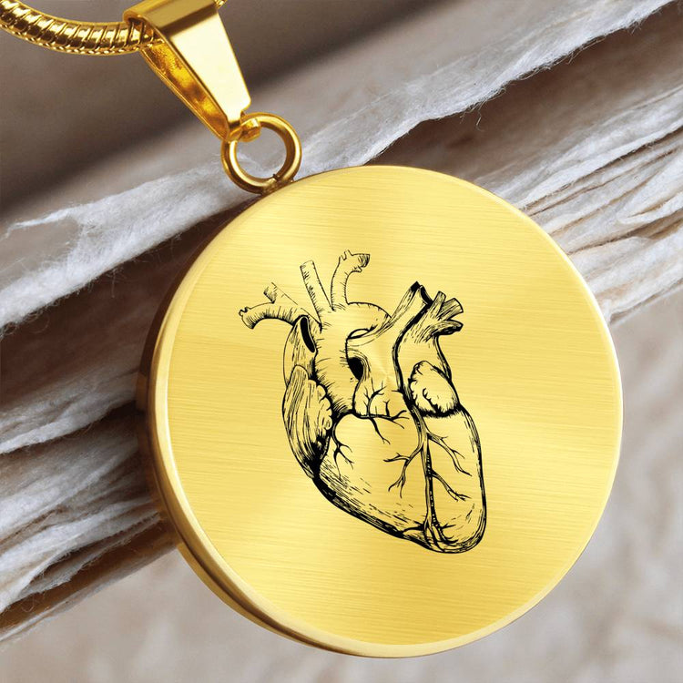 Heart Icon Necklace - MedTheories